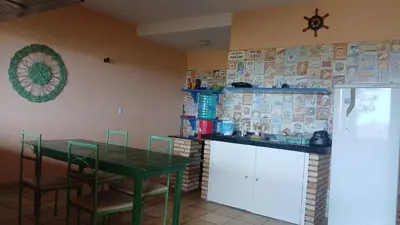 A cozinha ou kitchenette de Flat Casa Taiba 2002