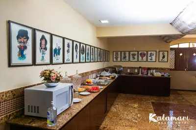 A planta de Kalamari Beach Hotel