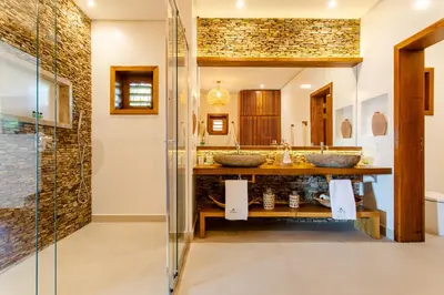 A planta de Aldeia Jericoacoara - Suites Privativas