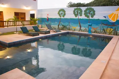 A piscina em ou perto de Pousada Brisas