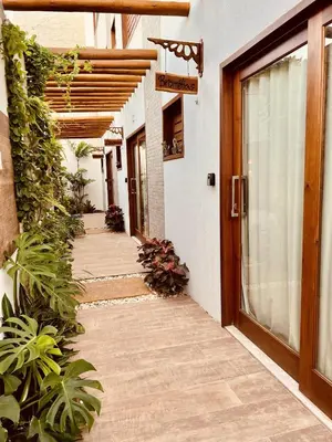 A planta de Suítes Jardins de Flecheiras