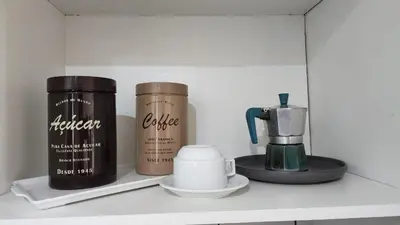 Comodidades para chá e café em Vista do Mucuripe by DS Imóveis