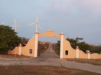 O edifício onde o apartamento está situado