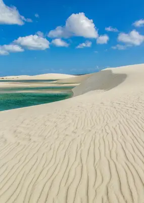 Paisagem natural perto da casa de férias