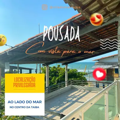 A planta de Pousada Vila do Mar
