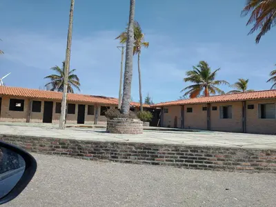 O edifício onde o apartamento está situado