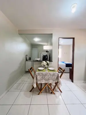 A cozinha ou kitchenette de Teto Hospedagens