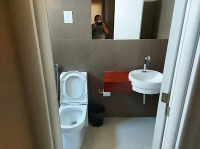 Uma casa de banho em VILAS NA PRAIA RESIDENCE O PARAÍSO É AQUI
