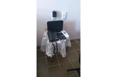 A planta de 805 Flat mobiliado Praia de Iracema