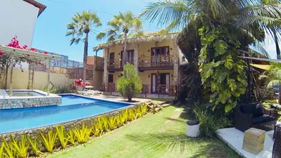 A piscina em ou perto de Pousada Rosa dos Ventos Lagoinha