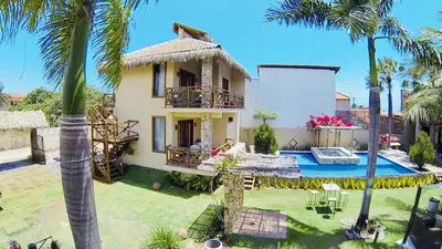 A piscina em ou perto de Pousada Rosa dos Ventos Lagoinha