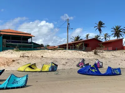 A planta de Takito Kite House, Praia da Baleia, Itapipoca CE
