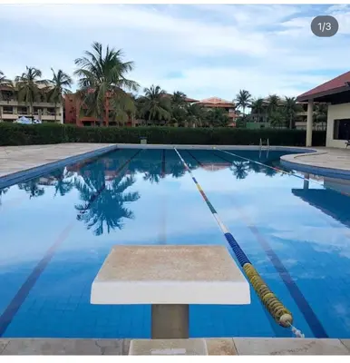 A piscina em ou perto de Ap Aquaville resort -CE