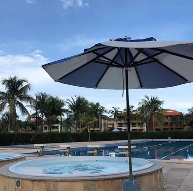 A piscina em ou perto de Ap Aquaville resort -CE