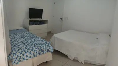 Uma cama ou camas num quarto em Aquiraz Riviera