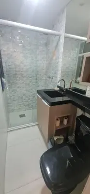 A planta de FLAT BEIRA MAR -SCALA RESIDENZA - Apt 909
