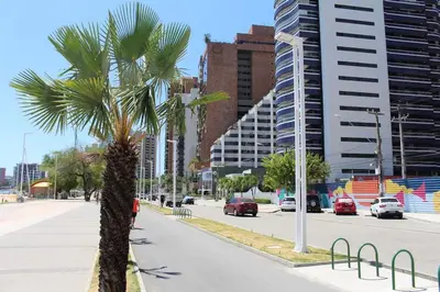 A vizinhança circundante ou próxima do apartamento