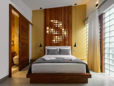 Uma cama ou camas num quarto em Villa Nautica Boutique Hotel