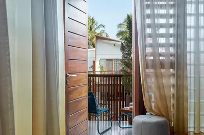 Uma varanda ou terraço em Villa Nautica Boutique Hotel
