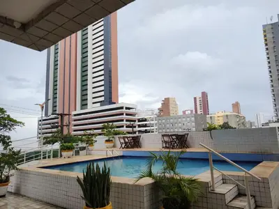 A piscina em ou perto de Flat Beira Mar - Via Venetto