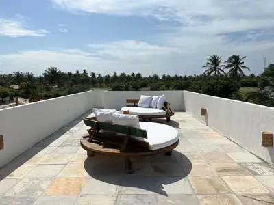 A planta de Vila Bless 4 bedroom Vila with pool, garden and beach tennis court