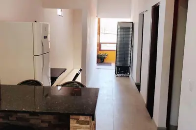 Uma área de estar em Casa do Sol Flecheiras
