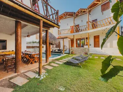 Uma varanda ou terraço em Pousada Vila Bella Icaraí