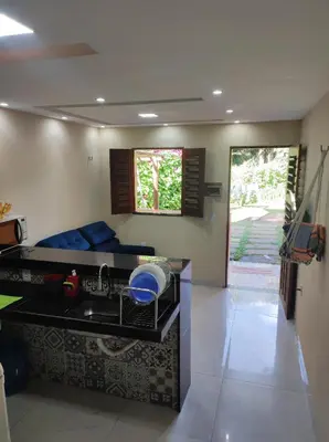 A cozinha ou kitchenette de Aconchego do Áureo