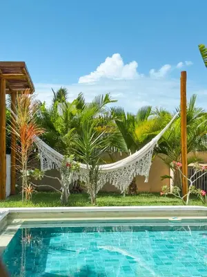 A piscina em ou perto de Casa Janela da Lua