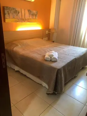 Uma cama ou camas num quarto em Kariri Beach - 207 - Praia do Cumbuco, Caucaia
