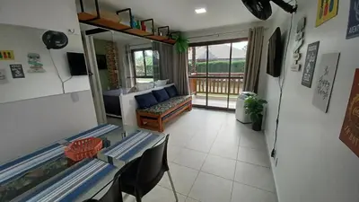 Uma televisão e/ou sistema de entretenimento em Vg Sun Cumbuco