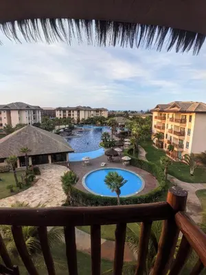 A piscina em ou perto de VG Sun Cumbuco Sea Breeze Vista Mar