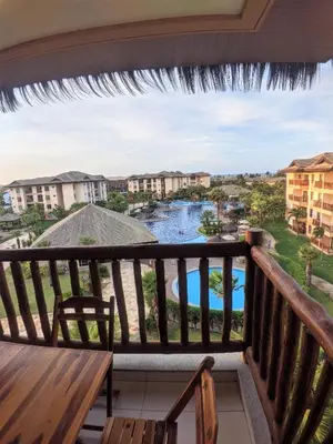 Uma varanda ou terraço em VG Sun Cumbuco Sea Breeze Vista Mar