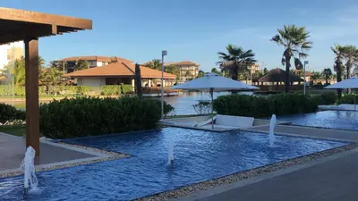 A piscina em ou perto de Mandara Kauai - Apartamento 3 quartos Porto das dunas