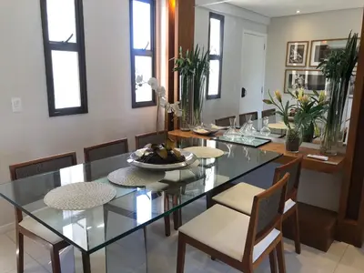 Uma área de estar em Mandara Kauai - Apartamento 3 quartos Porto das dunas