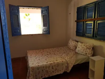 Uma cama ou camas num quarto em Casa em Águas Belas CE