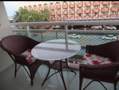 Uma varanda ou terraço em VG fun - Apto Suíte Pé na Areia