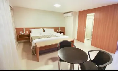 Uma cama ou camas num quarto em VG FUN FLAT