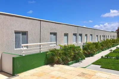 O edifício onde o apartamento está situado