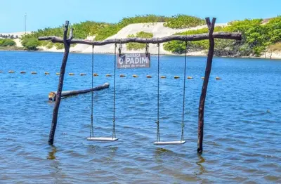 Paisagem natural perto da casa de hóspedes