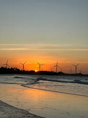 Paisagem natural perto da casa de férias