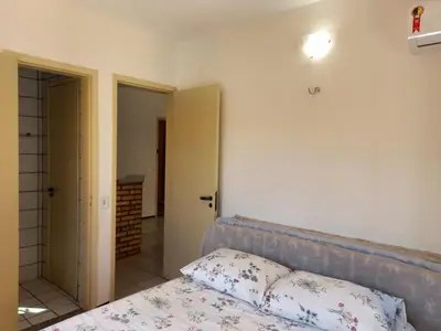 Uma cama ou camas num quarto em Localização privilegiada, muito próximo do BEACH PARK