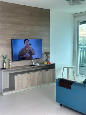 A planta de Beach Way com vista mar ao lado do parque