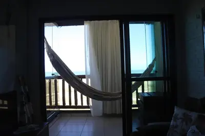 Uma área de estar em Cumbuco - VGSun Apartment 402