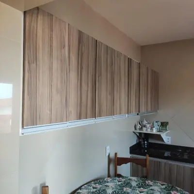 Uma cama ou camas num quarto em Casa Germania