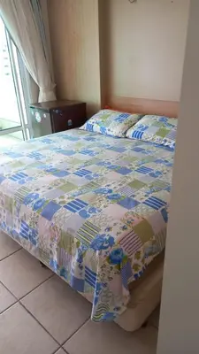 Uma cama ou camas num quarto em Vila do Porto Resort