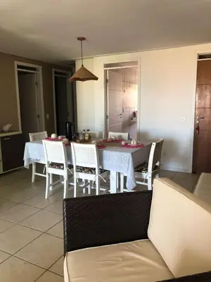 Uma área de estar em Vila do Porto Resort