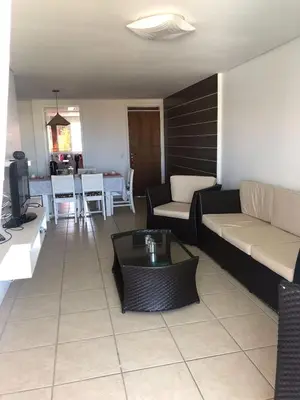 Uma área de estar em Vila do Porto Resort