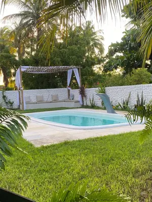 A piscina em ou perto de Casa Praiana Moitas