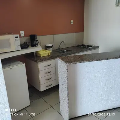 A cozinha ou kitchenette de 8 VISTA MAR, MEIRELES, PRAIA MANSA